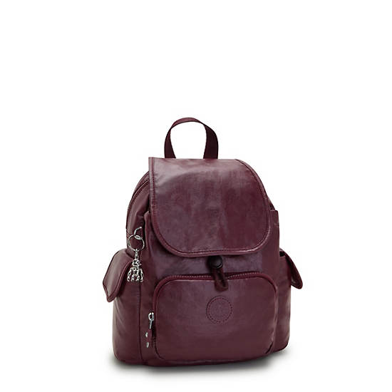 Kipling City Pack Mini Classic Metallic Rygsække Bordeaux | DK 1480MQ